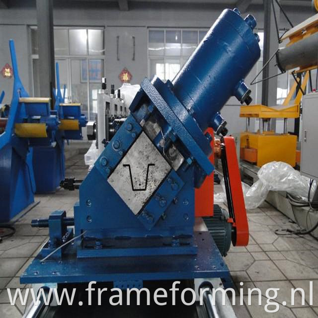 steel framing roof batten making machine